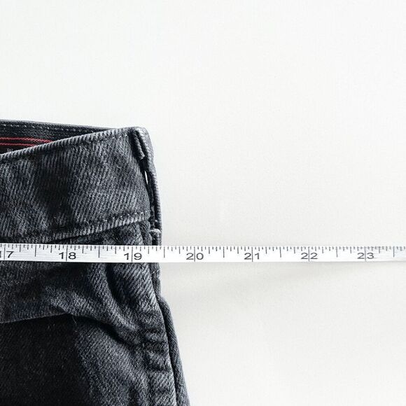 Wrangler Mens Denim Dark Wash Straight Jeans Black 40x29 - Picture 7 of 10